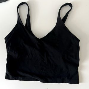 Lululemon align tank, black. Size 6